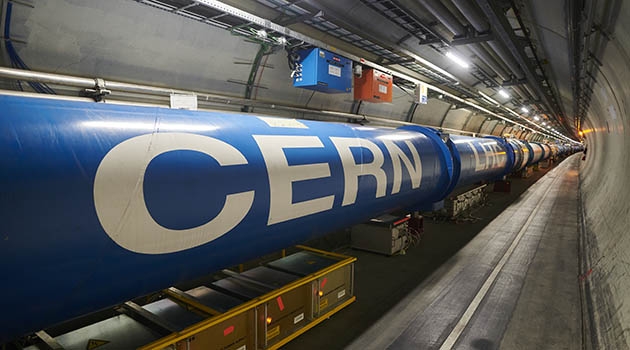 CERN:s Large Hadron Collider, LHC.